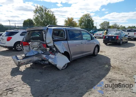 2013 Toyota Sienna Xle V6 8 Passenger from USA, damaged, VIN 5TDYK3DC2DS387396